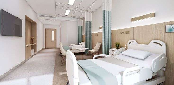 hospital interior, hospital design, hospital construction, healthcare construction,